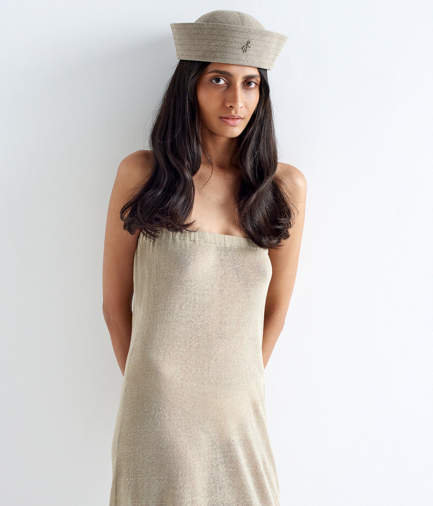 SAILOR HAT IN KHAKI